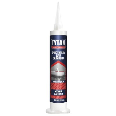 Очиститель для силикона Tytan Professional 80 мл, SM-18681650