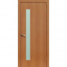 Дверь межкомнатная Медио остеклённая ламинация цвет миланский орех 60x200 см