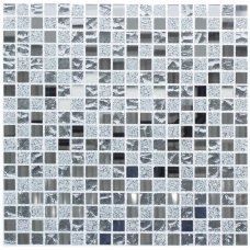 Мозаика Artens Silver 29,7х29,7 см стекло цвет серый