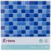 Мозаика Artens «Shaker», 30х30 см, стекло, цвет синий/голубой, SM-18731813