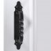 Ручка-скоба JET M4 декоративная, полимер, цвет черный, SM-18733616