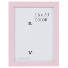 Рамка Inspire «Color», 15х20 см, цвет розовый