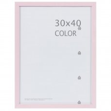Рамка Inspire «Color», 30х40 см, цвет розовый