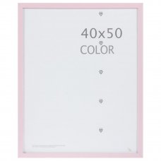 Рамка Inspire «Color», 40х50 см, цвет розовый