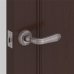 Ручка дверная на розетке LOUVRE SM/HD AS-3, цвет античное серебро, SM-18763794