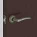 Ручка дверная на розетке ARDEA TL/HD ABG-6, цвет зеленая бронза, SM-18763911