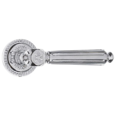 Ручка дверная на розетке Matador CL4/HD СР-8, цвет хром, SM-18763962