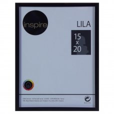 Рамка Inspire «Lila», 15х20 см, цвет чёрный