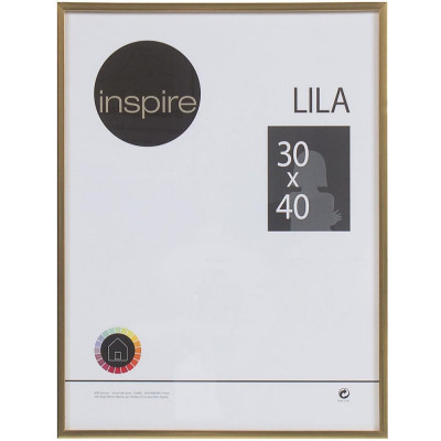 Рамка Inspire «Lila», 30х40 см, цвет золото, SM-18769635