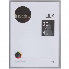Рамка Inspire «Lila», 30х40 см, цвет серебро