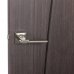 Ручка дверная на розетке AL 523-02, цвет матовый/глянцевый никель, SM-18771751