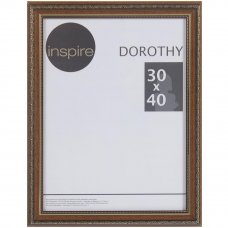 Рамка Inspire "Dorothy" цвет коричневый размер 30х40