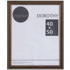 Рамка Inspire "Dorothy" цвет коричневый размер 40х50