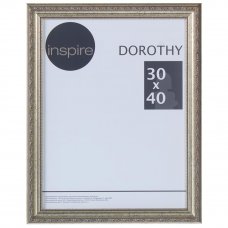 Рамка Inspire "Dorothy" цвет серебряный размер 30х40