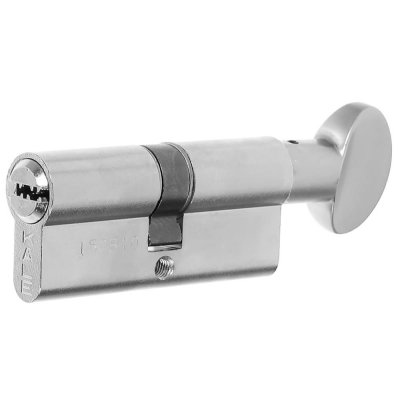 Цилиндр ключ/вертушка 35х35 никель,164 SM/70, SM-18804568