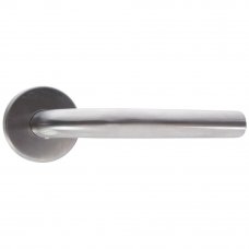Дверная ручка Inspire «Inox», без запирания, комплект, цвет серый