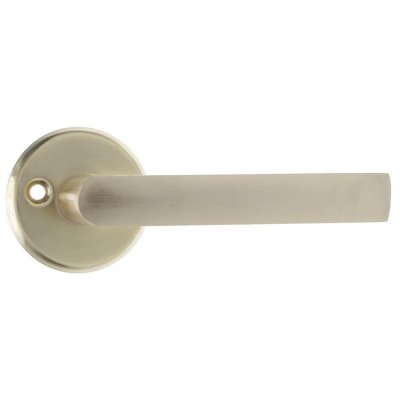 Ручка дверная на розетке Фабрика замков 016, цвет матовое золото, SM-18808745
