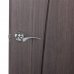 Комплект для межкомнатной двери Фабрика Замков 10L 170 BK, с фиксатором, цвет глянцевое серебро, SM-18809393