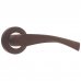 Ручка дверная на розетке Фабрика замков P 104, цвет коричневый матовый, SM-18809570