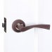 Ручка дверная на розетке Фабрика замков P 104, цвет коричневый матовый, SM-18809570