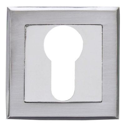 Накладка дверная Фабрика замков A 2 ET LPD, цвет глянцевый белый, SM-18809967