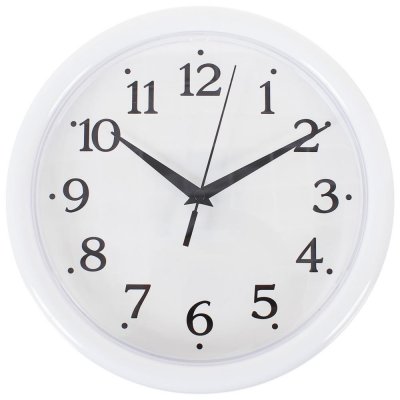 Часы настенные разборные с возможностью декорирования диаметр 24.5 см цвет белый, SM-18818732