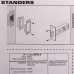 Защёлка межкомнатная Standers TL01-SN, сталь, цвет никель, SM-18827541