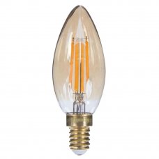 Лампа светодиодная Uniel Vintage свеча E14 5 Вт 420 Лм свет теплый белый