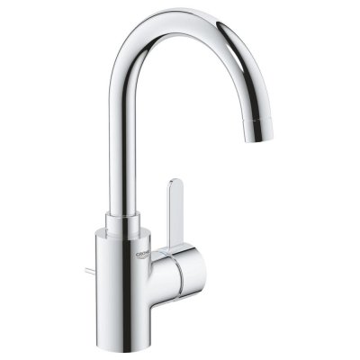 Смеситель для раковины Grohe Eurosmart Cosmo однорычажный с высоким изливом цвет хром, SM-80158263