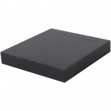 Полка мебельная прямая 230x230x38 мм, МДФ, цвет чёрный