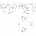 Смеситель для душа Ideal Standard Esla однорычажный цвет хром, SM-81898952