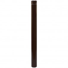Труба круглая D90 мм 1000 мм цвет коричневый