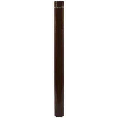 Труба круглая D90 мм 1000 мм цвет коричневый, SM-81931032