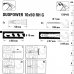 Дюбель универсальный DuoPower 10x50 мм, крюк-полукольцо, 2 шт., SM-81933204