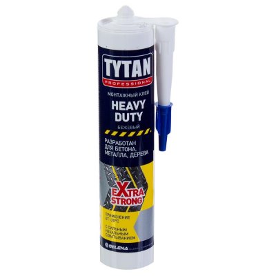 Клей монтажный Tytan Heavy Duty 310 мл, SM-81944636