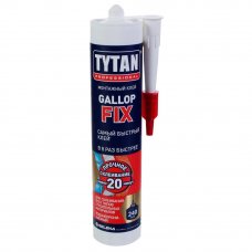 Монтажный клей Tytan Gallop Fix цвет белый 290 мл