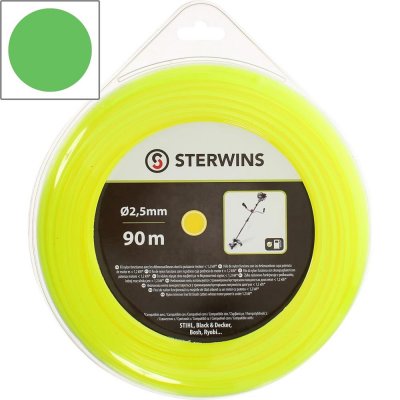 Леска для триммера Sterwins ø2.5 мм 90 м круглая, SM-81946352