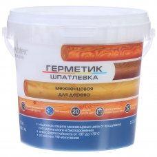 Герметик-шпатлевка для дерева шовный межвенцовый Eurotex Exclusive цвет белый 1.3 кг