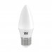 Лампа светодиодная IEK свеча Е27 7 Вт 4000 К свет холодный белый, SM-81950362