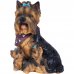 Фигура садовая «Собака Йорк с щенками» h30 см, SM-81950516
