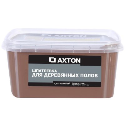 Шпатлёвка Axton для деревянных полов 0,9 кг хани, SM-81950915