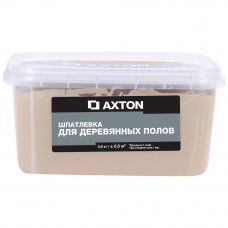Шпатлёвка Axton для деревянных полов 0,9 кг белое масло