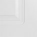 Дверь межкомнатная Британия глухая эмаль цвет белый 60x200 см (с замком), SM-81953995