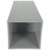 Кашпо Idea Ротанг 26x26x45.7 см v7.6 л пластик серый, SM-81955852