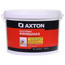 Шпатлёвка финишная Axton для влажных помещений 15 кг