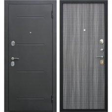 Дверь входная металлическая Гарда Муар 960 мм, правая, цвет венге тобакко