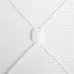 Тюль «Ромб» вышивка 285 см цвет белый, SM-81960727