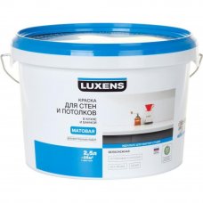 Краска для стен кухни и ванной Luxens база A 2.5 л