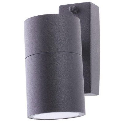 Настенный светильник уличный «Mistero» 1хGU10х35 Вт IP44 цвет чёрный металлик, SM-81963792