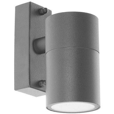 Настенный светильник уличный «Mistero», 1хGU10х35 Вт, IP44, цвет серый металлик, SM-81963793